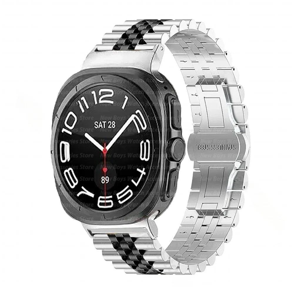 Stainless Steel Metal Strap for Samsung Watch 7 Ultra