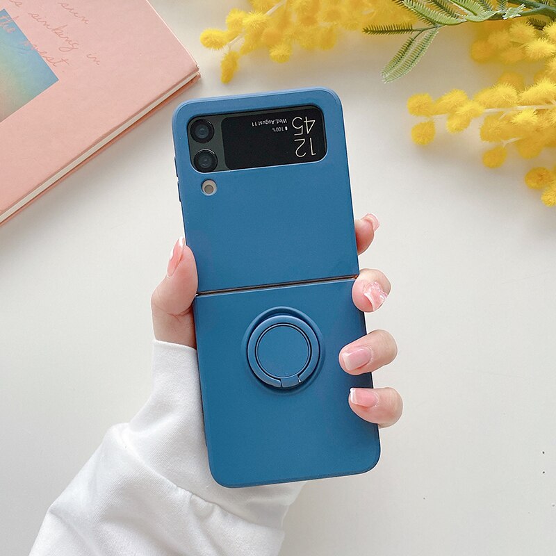 Case with Magnetic Ring Holder for Samsung Galaxy Z Flip 4