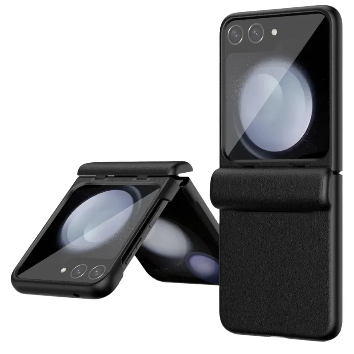 Hinge Protection Leather Case For Samsung Galaxy Z Flip 6