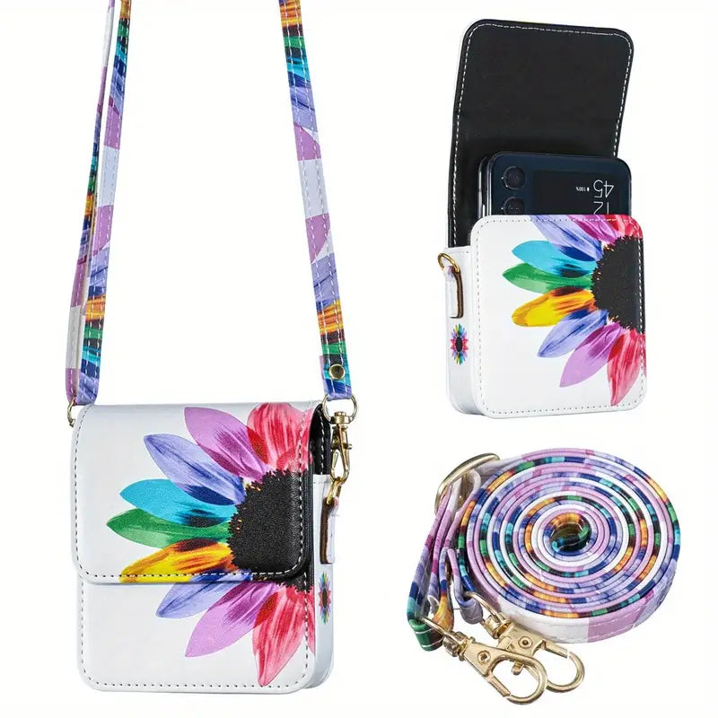 Blossom Crossbody Pouch for Z Flip