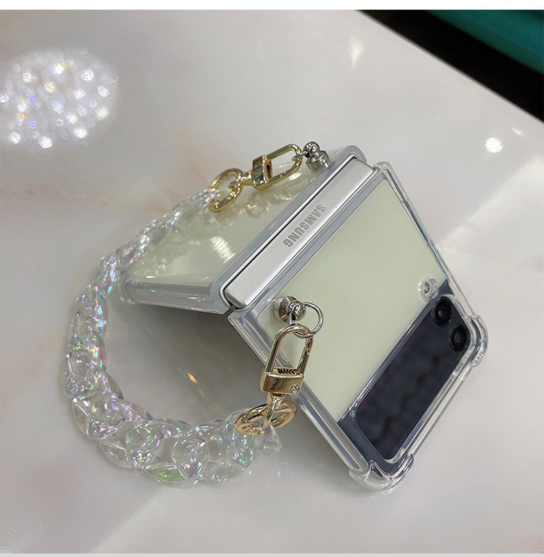 Bracelet Hand Chain case For Samsung Galaxy Z Flip 4