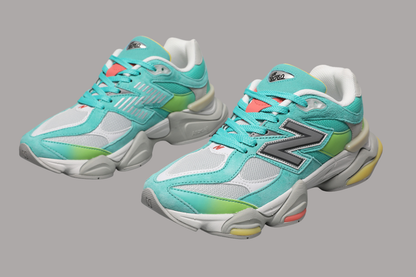 NB 9060 Cyan Burst