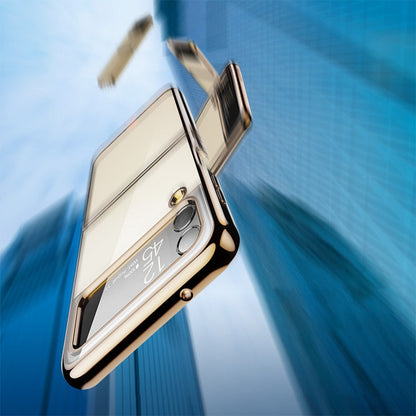 Luxury Transparent Folding Case For Samsung Galaxy Z Flip 4