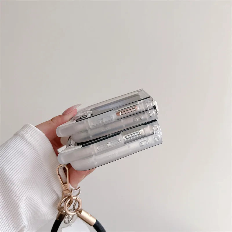 Cute Halloween Cat Ghost Case for Samsung Galaxy Z Flip 3/4/5/6