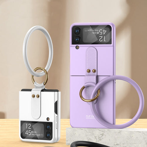 Fashion Hand Ring Bracelet Case For Samsung Galaxy Z Flip 4