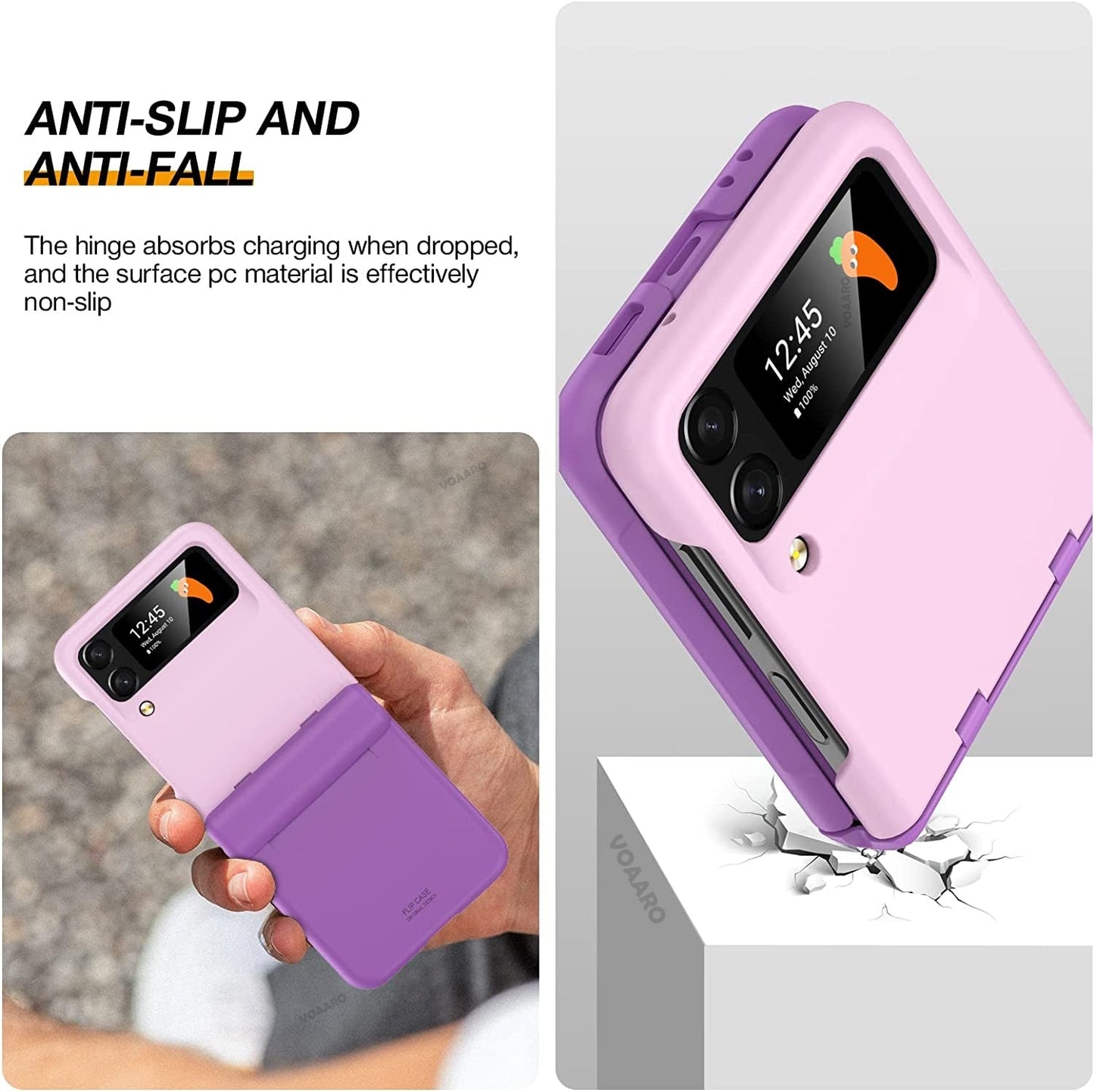 Case with Hinge Full Protection For Samsung Galaxy Z Flip 4