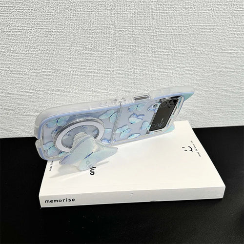 Cute Butterfly Magnetic Case for Galaxy Z Flip