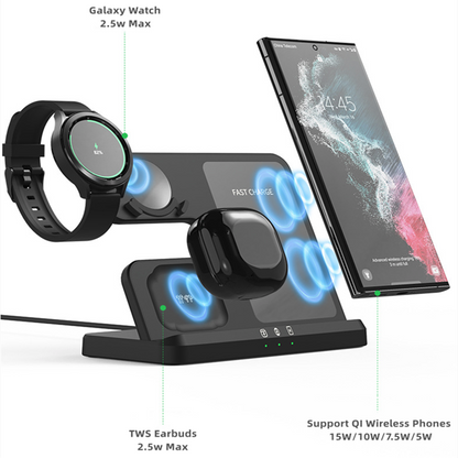 3 in 1 Wireless Charging Station