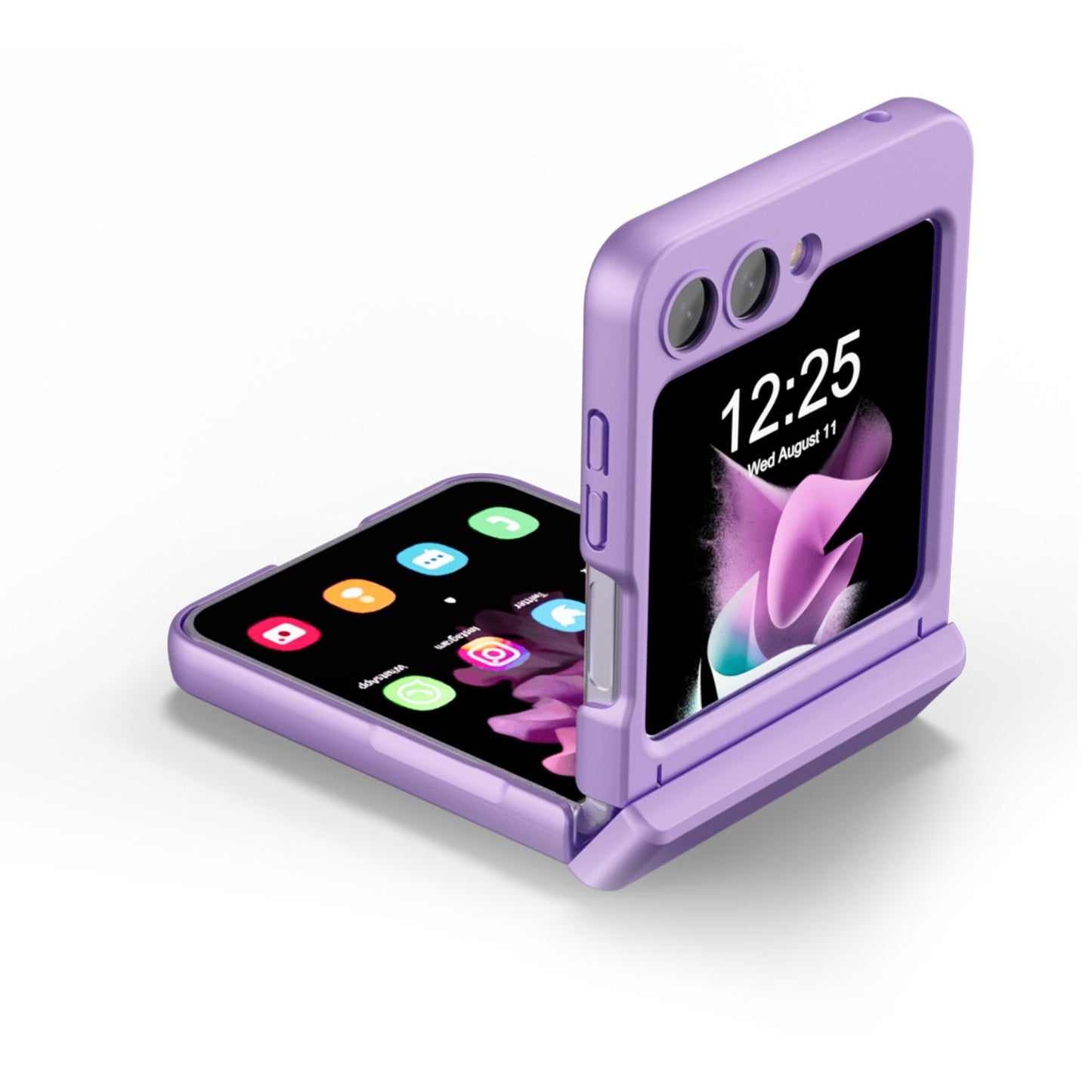 Magsafe Matte Magnetic Wireless Charging Case For Samsung Galaxy Z Flip 5