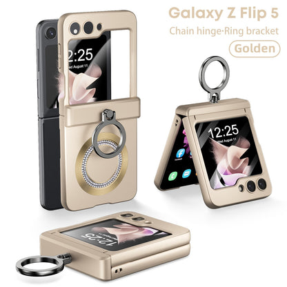 Magnetic Wireless Charging Case with Bracket For Samsung Galaxy Z Flip 5