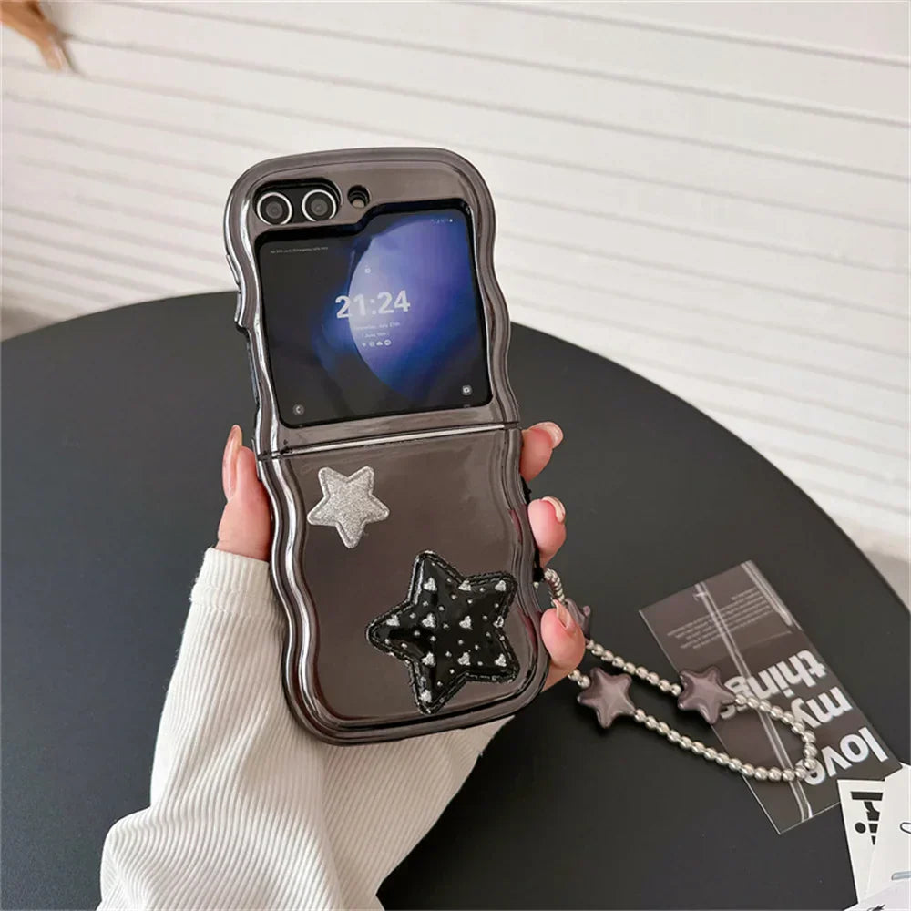 3D Star Matte Case for Samsung Galaxy Z Flip Series