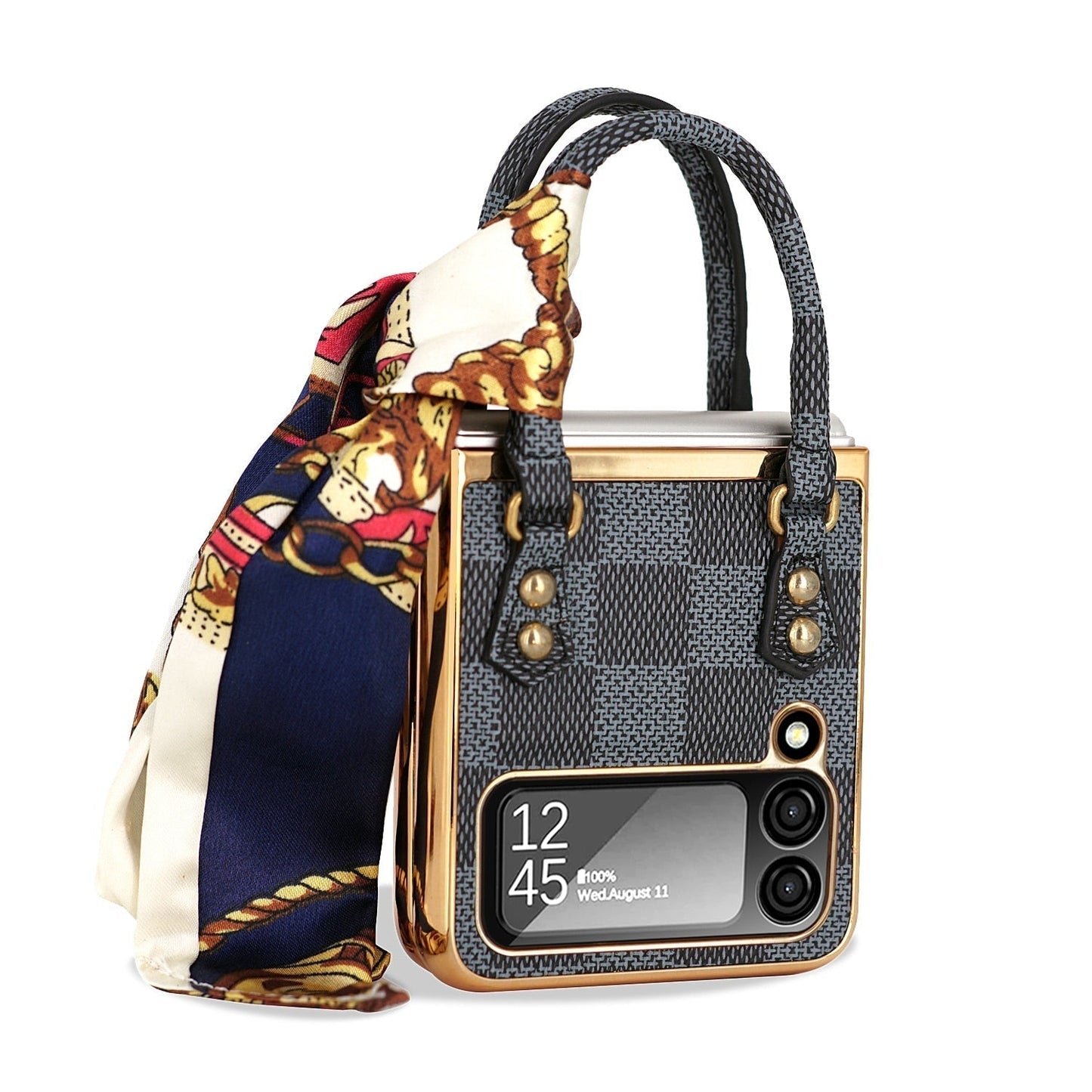 Luxury Leather Case For Samsung Galaxy Z Flip 4