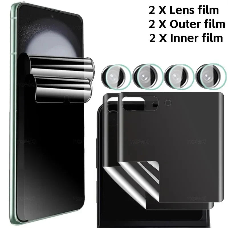 Anti-Spy Screen Protector For Samsung Galaxy Z Flip 6