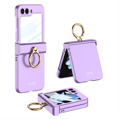 Ultra-thin Case with Ring Holder for Samsung Galaxy Z Flip 5
