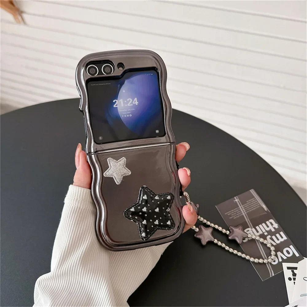 3D Star Matte Case for Samsung Galaxy Z Flip Series