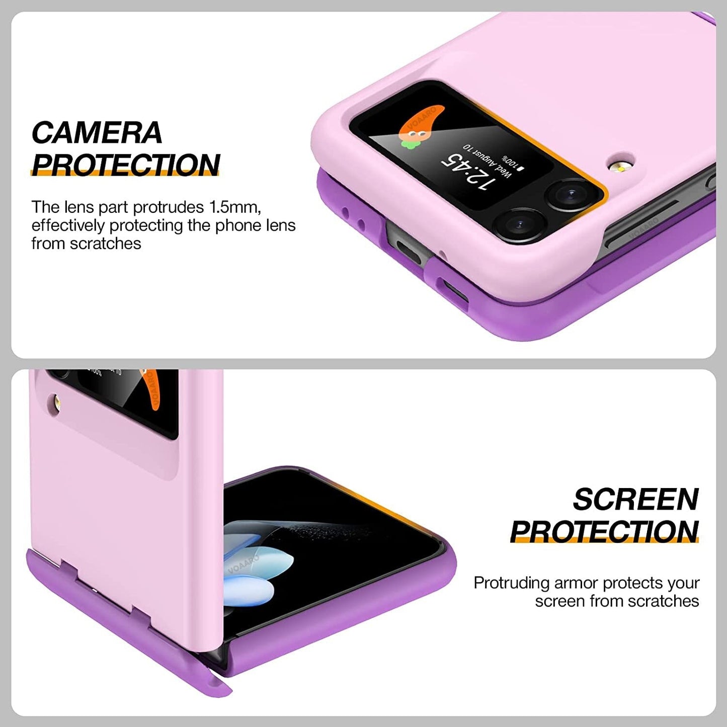 Case with Hinge Full Protection For Samsung Galaxy Z Flip 4