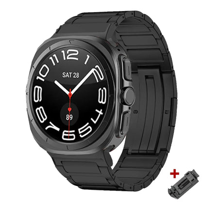 Luxury Titanium Watch Strap For Samsung Galaxy Watch 7 Ultra