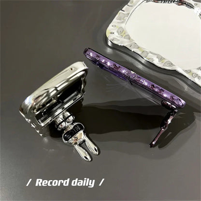 Rabbit Stand Wave Case for Samsung Galaxy Z Flip 3/4/5/6