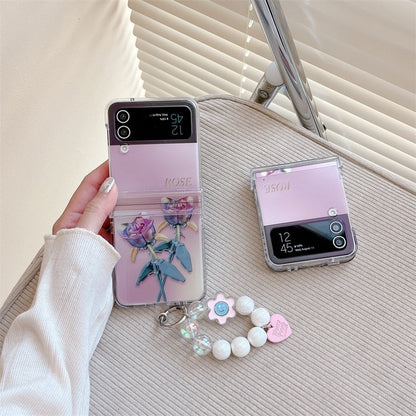 Cute Flower Case For Samsung Galaxy Z Flip 3 & 4