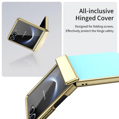 Metal Frame Case with Full Hinge Cover