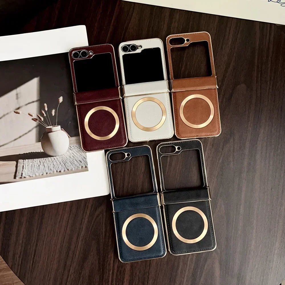 Luxury Leather MagSafe Case
