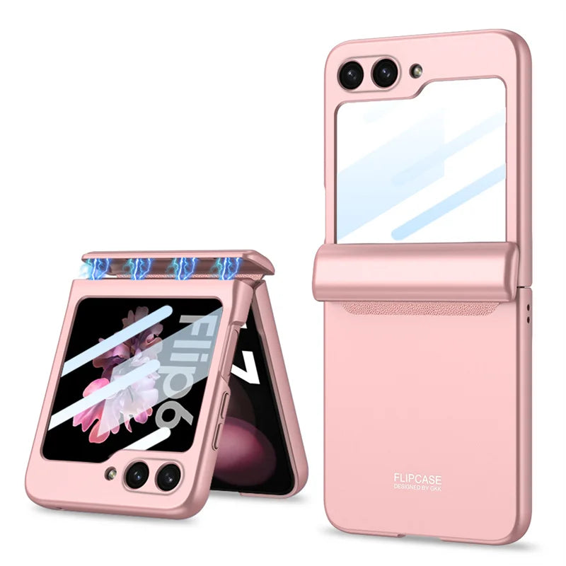 Magnetic Clear Hinge Case