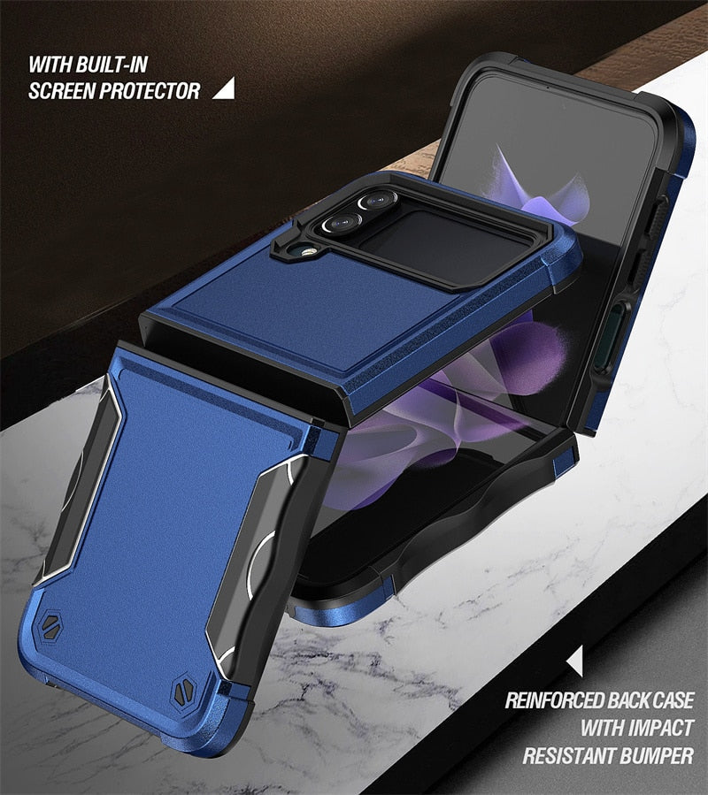 Shockproof Armor Galaxy Z Flip 4 Case