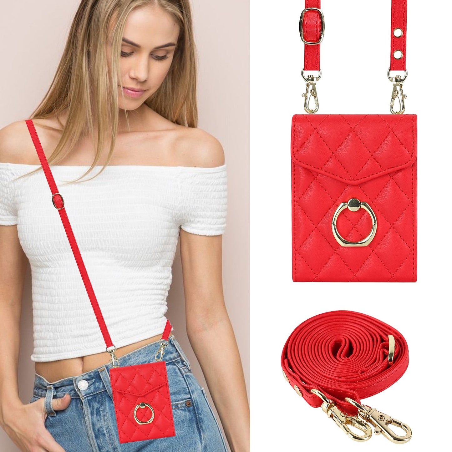 Luxury Wallet Leather Phone Case For Galaxy Z Flip