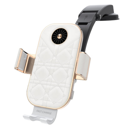 Fast Wireless Car Charger with Cooling Fan for Z Flip Series