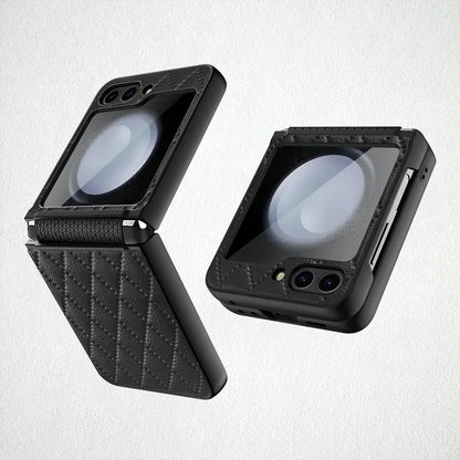 Shockproof Leather Case for Samsung Galaxy Z Flip 6