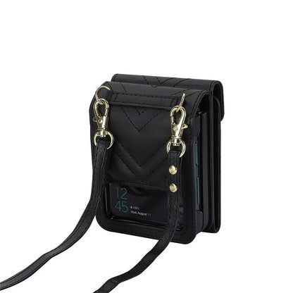 Luxury Crossbody Wallet Case for Samsung Galaxy Z Flip