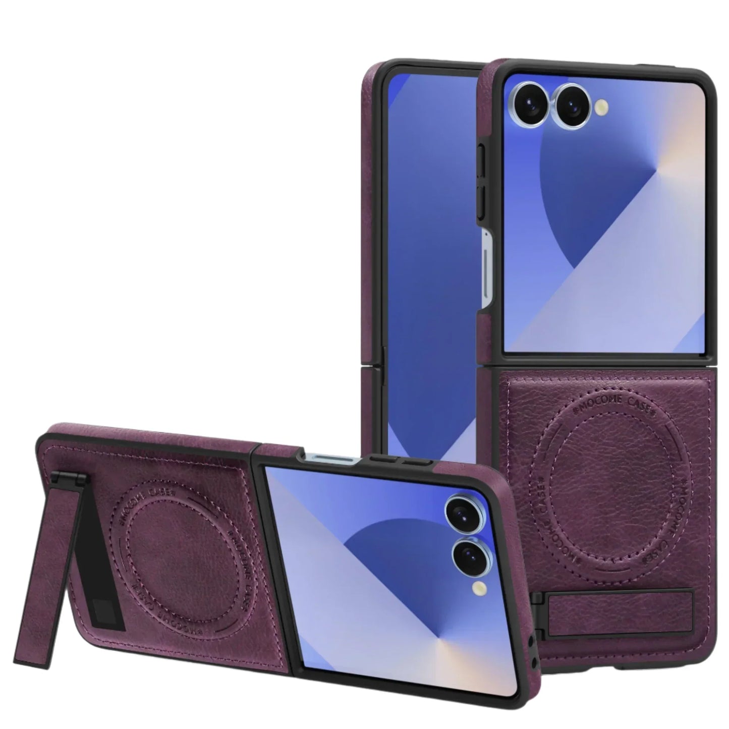 Elegant Leather Magnetic Stand Case