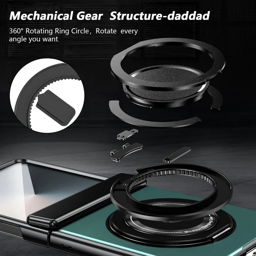 Magnetic Ring Stand Case