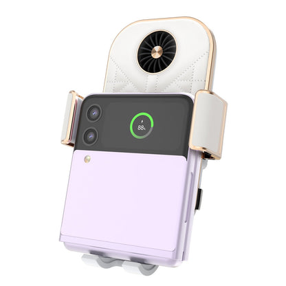 Fast Wireless Car Charger with Cooling Fan for Z Flip Series