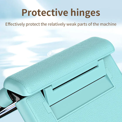 Hinge Protection Leather Case For Samsung Galaxy Z Flip 6