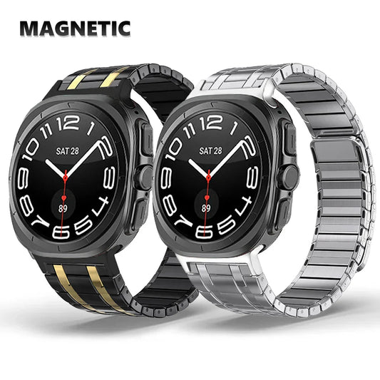 Stainless Steel Strap for Samsung Galaxy Watch 7 Ultra
