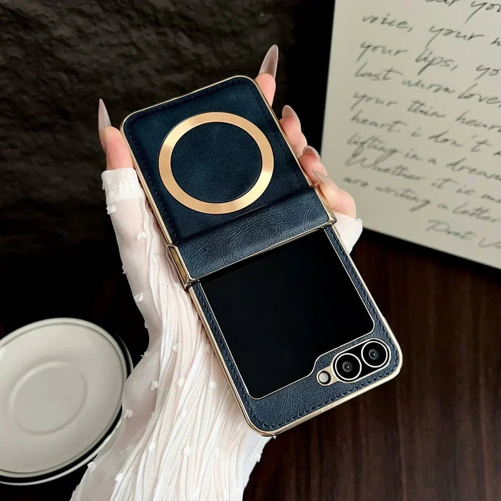 Luxury Leather MagSafe Case