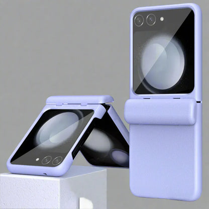 Hinge Protection Leather Case For Samsung Galaxy Z Flip 6