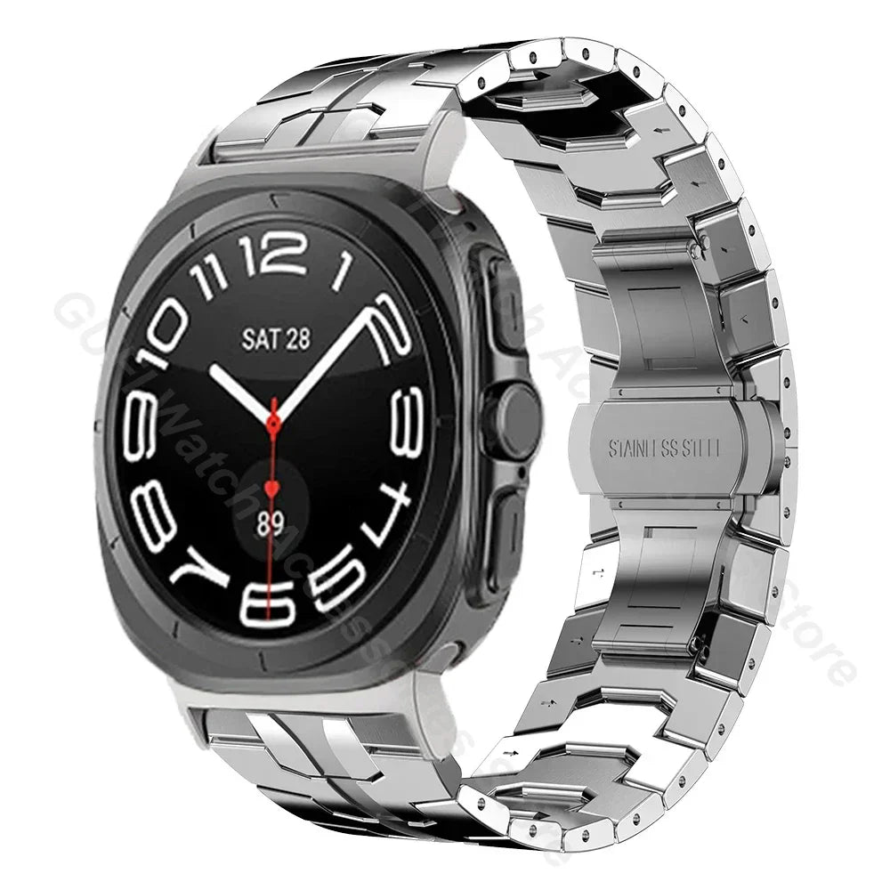 Stainless Steel Bracelet for Samsung Galaxy Watch 7 Ultra