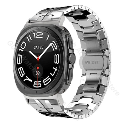 Stainless Steel Bracelet for Samsung Galaxy Watch 7 Ultra