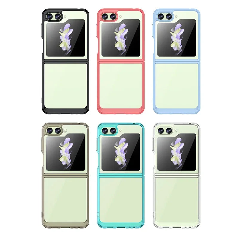 Transparent Shockproof Case For Samsung Galaxy Z Flip 6