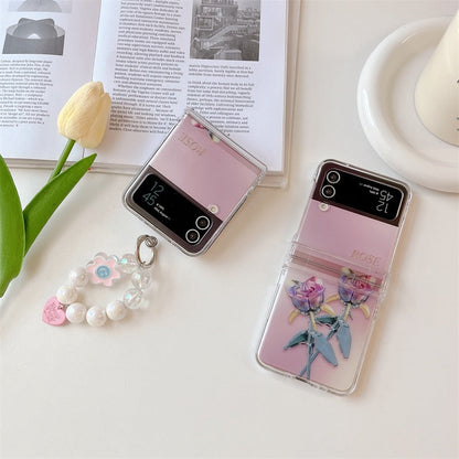 Cute Flower Case For Samsung Galaxy Z Flip 3 & 4
