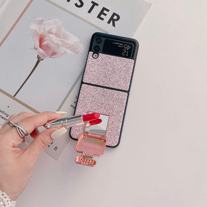 Luxury Case With Perfume Bottle Bracket for Samsung Galaxy Z Flip 4