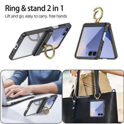 Ring Kickstand Clear Case