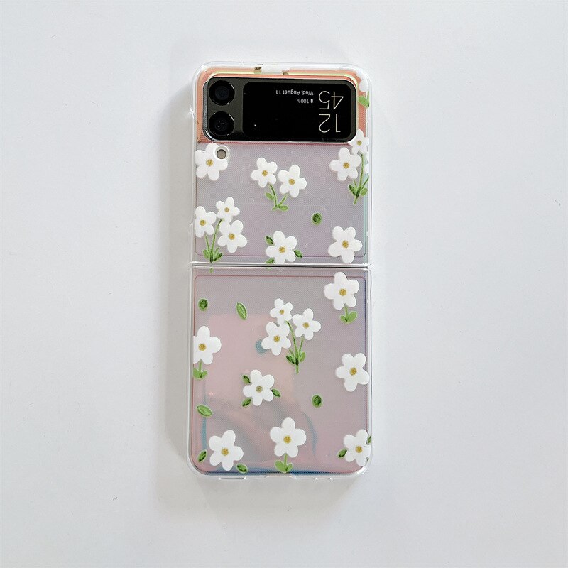 Retro Tulip Flower Case for Samsung Galaxy Z Flip 4