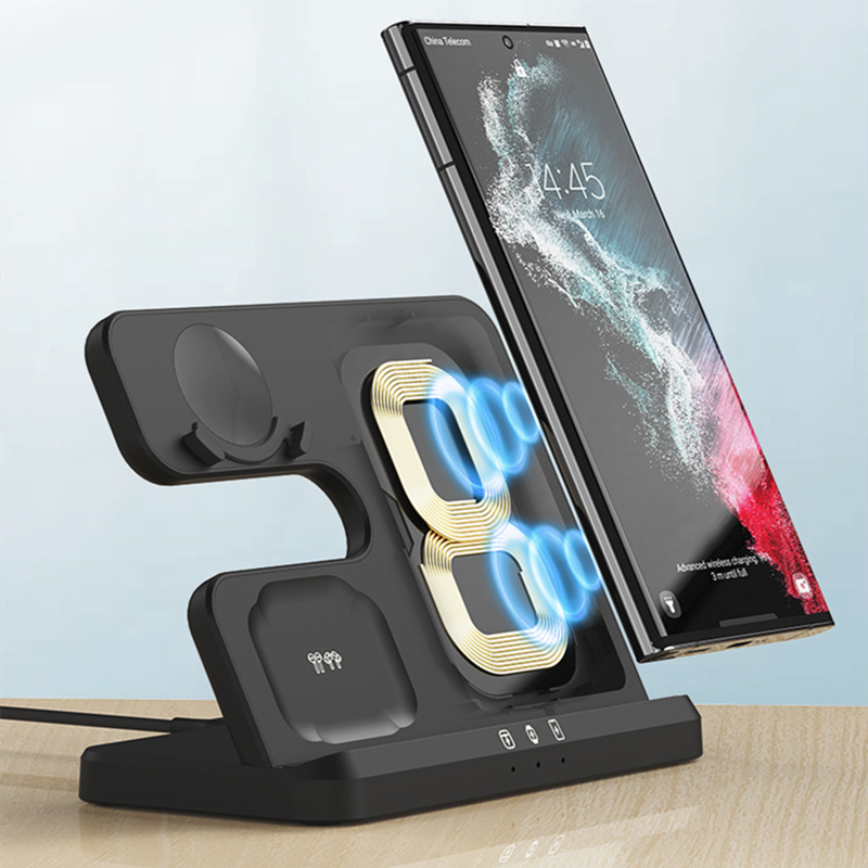 3 in 1 Wireless Charging Station