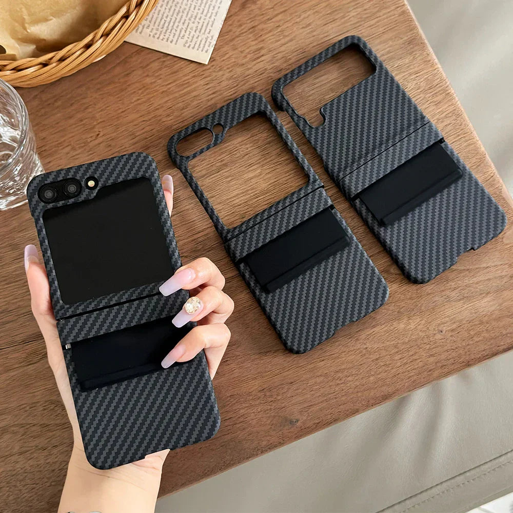 Carbon Fiber Case With Hinge Protection