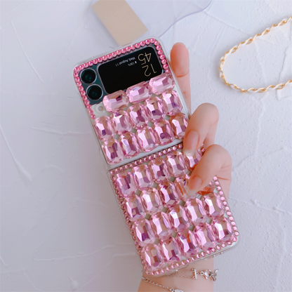 Luxury Pink Case for Galaxy Z Flip 4