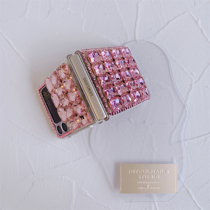 Luxury Pink Case for Galaxy Z Flip 4