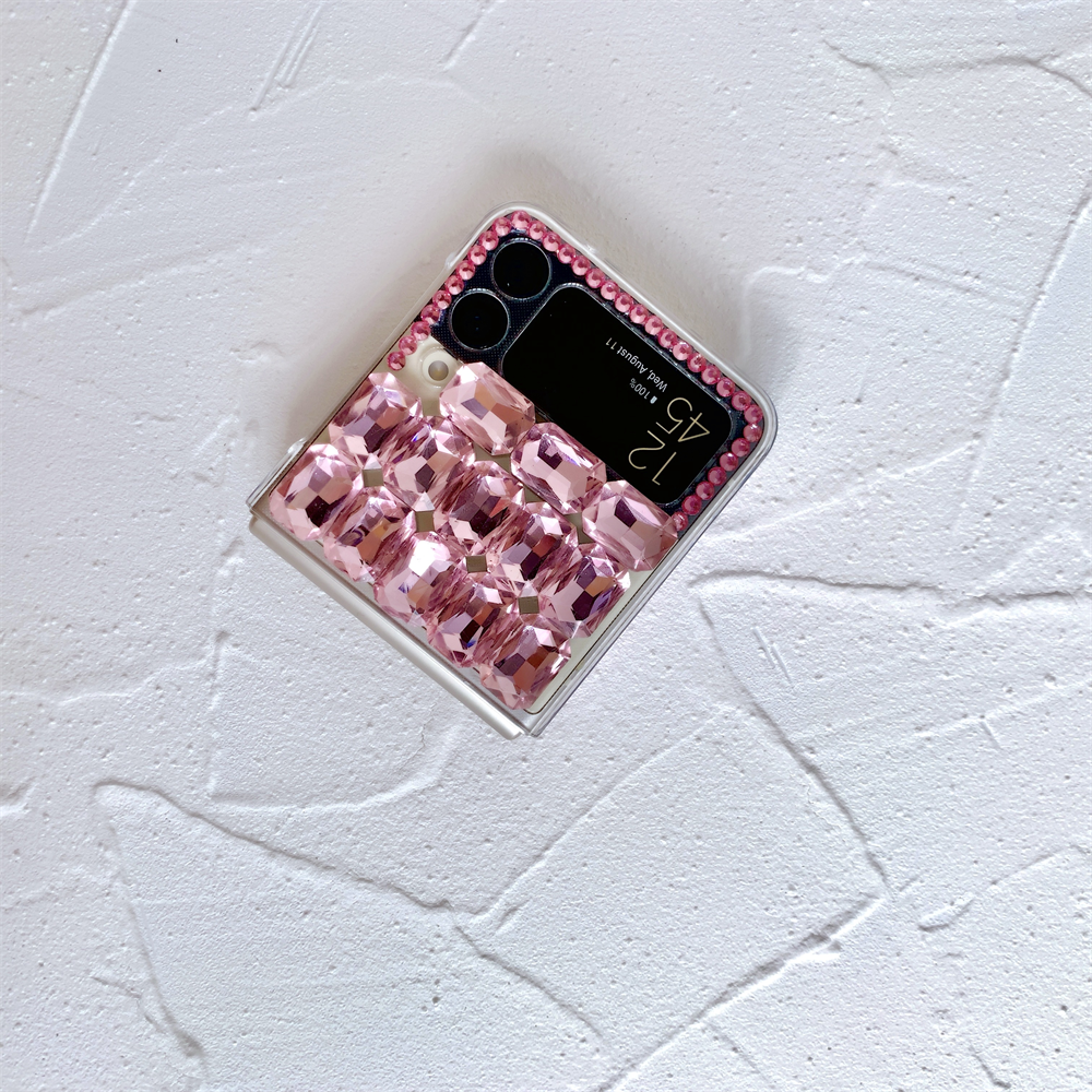 Luxury Pink Case for Galaxy Z Flip 4